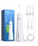 Voinee Care Wireless Oral Irrigator - Professional Munddusche with 5 Cleaning Modes 6 Pressure Levels & 5 Nozzles | IPX7 Waterproof Tooth Cleaner - Shop Now! - Buy Online on GoSupps.com