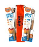 Wolf'em Marshmallow Roasting Stick - Campfire Pie S'More & Hot Dog BBQ Roaster 2 Pack | Multiple Attachments & Easy Spin Handles - Includes Bag - Buy Online on GoSupps.com