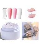 YEPYEPGO Solid Sculpture Builder Gel for Nail Art 15g - Clear Eco-Friendly Non-Sticky Gel for Nail Extension & 3D Designs - Buy Online on GoSupps.com