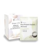 TRYALL Plant Based Pea Protein Powder Isolate - 20g Protein Travel Sachets (Almond Milk 10 Packs) - Vegan & Gluten-Free International Shipping - Buy Online on GoSupps.com