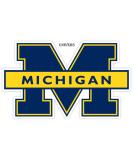 Michigan Stickers University of Mich Vinyl Decal (Choose Your Size) Football Michigan Wolverine Vinyl Sticker Die ut, M Team Logo Blue (3 inch - Longer Side) - Buy Online on GoSupps.com