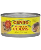 Cento Minced Clams 6.5 oz Cans (Pack of 24) - Premium Quality Seafood for Delicious Recipes - Buy Online on GoSupps.com