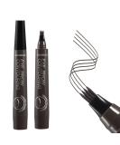 Boobeen Eyebrow Pencil Eyebrow Pencil with Micro Fork Tip Applicator Effortlessly Creates Natural Looking Brows Grey-Brown - Buy Online on GoSupps.com
