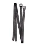 WALDHAUSEN X-Line Stirrup Leathers 140 cm - Premium Black Riding Accessories for Equestrian Excellence - Buy Online on GoSupps.com