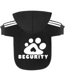 Dolahovy Dogs Hoodie - Cozy Sweater Vest for Small & Medium Pets | Autumn Winter Dog Outfits & Costumes | 3XL Black for Chihuahua & Teddy - Buy Online on GoSupps.com