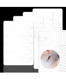3 pcs Thicken Two-sided Lip Practice Skin for Permanent Makeup - White Skin + Silver Printing - Buy Online on GoSupps.com