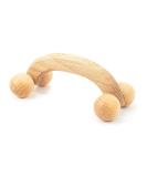 Tuuli Accessories Massage Massager Back Neck Shoulder Massage Roller Ball made of wood 18 x 7 x 6 cm - Buy Online on GoSupps.com