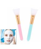 2-Pack Silicone Face Mask Brushes - Hairless Applicators for DIY Eye Mask & Skincare - Beauty Tools - Buy Online on GoSupps.com