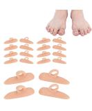 10 Pairs Gel Toe Separators for Hammer Toe & Hallux Valgus | Transparent Overlapping Toe Pads - Comfort & Correction - Buy Online on GoSupps.com