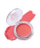 PHOERA Face Cheek Blush Cream - Long-Wear Matte Bold 102#Peach | Lightweight & Blendable Cream Blush for Contoured Cheeks - Buy Online on GoSupps.com