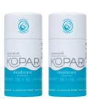 Kopari Aluminum-Free Natural Deodorant with Organic Coconut Oil - Original 2 Pack - Vegan, Gluten-Free, Cruelty-Free - Non-Toxic, Paraben-Free - for Men & Women - Natural Odor Protection - Buy Online on GoSupps.com