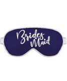 Bridesmaid Proposal Box - White Sparkle Glam Sleep Mask - Navy Blue Bridal Party Gift - Buy Online on GoSupps.com