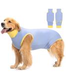 Avont Dog Recovery Suit - Postoperative Wound Protection for Neutered Males & Bitches - Blue (3XS) - Prevents Leak & Ensures Comfort - Buy Online on GoSupps.com