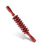 Liitrton Manual Wooden Fascia Roller - Trigger Point Relief for Sore Muscles & Cellulite (Red) | International Shipping - Buy Online on GoSupps.com
