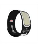 PARA'KITO Mosquito Repellent Wristband - Waterproof Outdoor Pest Bracelet with Natural Oils - Sport Edition (Black) - Buy Online on GoSupps.com