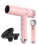 Slopehill Pink Hair Dryer - 2000W Brushless Engine Oxy Active Tech & LED Display | Lightweight 268g with Intelligent Diagnostics - Buy Online on GoSupps.com