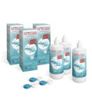 Aricona Contact Lens Fluid - All-in-One Solution with Hyaluron | 3 x 360ml for Soft Lenses | Includes Containers - International Shipping - Buy Online on GoSupps.com