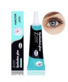 Buy Black Eyelash Glue - Long Lasting Waterproof Lash Adhesive for Extensions - Fast Drying Super Strong Hold Easy to Use - Buy Online on GoSupps.com