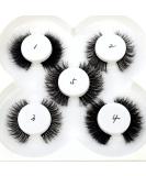 HBZGTLAD 5 Pairs 25mm 3D Mink Lashes - Custom Natural Faux Eyelashes Bulk | Wholesale Natural False Eyelashes - Buy Online on GoSupps.com