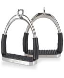 Equinate Safety Stainless Steel Bar 12cm - Rubber Anti-Slip Stirrup Set for Adults & Children - Relieves Ankles - 2 Pieces - Buy Online on GoSupps.com