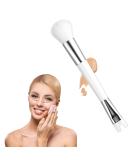 Nose Contour Brush - U Shaped Dual End Makeup Brush for Sculpting Nose & Cheek Bones | International Shipping - Buy Online on GoSupps.com