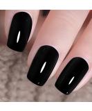 Buy 15ML Soak Off Black Gel Nail Polish | DIY Nail Art & Manicure | International Shipping - Buy Online on GoSupps.com