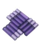 PXYELEC 10PCS Essential Oil Roll-On Bottles | 10ml Purple Glass Perfume Bottles with Aluminum Caps & Stainless Steel Roller Balls for Aromatherapy - Buy Online on GoSupps.com