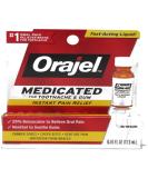Orajel Maximum Strength Liquid 0.45 Fl Oz - Fast Pain Relief (1 Count) - Buy Online on GoSupps.com
