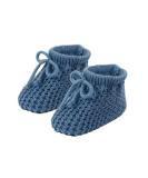 Royal Icon Baby Booties 0-3 Months - Warm & Safe Slippers for Baby Boys & Girls - Newborn Baby Boots Ri401 in Dusty Blue - Buy Online on GoSupps.com