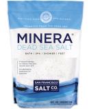 Minera Dead Sea Salt 10 lb. Bulk Bag - Coarse Grain | Natural Skin Care & Bath Salt - Buy Online on GoSupps.com