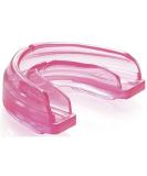 Shock Doctor Mouthguard for Braces - Medical Silicone Double & Simple Fit - Ideal for MMA Hockey & Martial Arts - Youth Protection in Pink - Buy Online on GoSupps.com