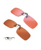 Braddell Optics Fl-41 Rose & Outdoor FL-60 Brown Clip-on Blue Blue Blue Blue Computer Reading Glasses for Migraine Light Sensitivity Photophobia and Fluorescent Led Lighting - Buy Online on GoSupps.com