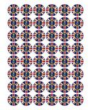 King Charles Coronation 48 x 3cm PREMIUM EDIBLE RICE PAPER ROUND CAKE TOPPERS D3 - Buy Online on GoSupps.com