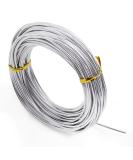 Famgee 2mm Silver Aluminum Wire - 65.6 Ft for DIY Crafts & Jewelry Making - Buy Online on GoSupps.com