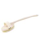 REMOS Natural Bristles Bath & Back Brush with Removable Beechwood Handle - Eco-Friendly Body Care - Buy Online on GoSupps.com
