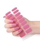 16 PCS Purple Gel Nail Polish Stickers - Full Wraps for Women & Girls | Cured Gel Nail Strips Decoration (BSG-0296-rosa) - Buy Online on GoSupps.com