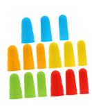Toyvian 15pcs Finger Protectors | Latex & Silicone Finger Cots Sleeves & Caps - Non-Slip Tips for Crafts & DIY Projects - Buy Online on GoSupps.com