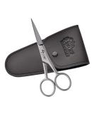 Otto Herder Bartscher Men's Bartschneider 11.5cm - Precision Blade for Beards in Leather Case | Fine Micro Toothing for Exact Cuts - Buy Online on GoSupps.com