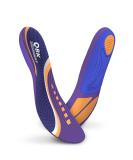 QBK Metatarsalgia Insoles for Flat Feet Relief | Men's Size L (9-10) | Achilles Tendonitis, Bunion & Bow Legs Support | Height Increase & Anti-Slip Comfort | Purple - Buy Online on GoSupps.com
