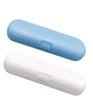 2 Pcs Electric Toothbrush Travel Case - Portable Holder for Oral-B Pro & Other Electric Toothbrushes by Hovesty (Blue&White) - Buy Online on GoSupps.com