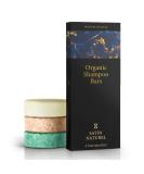 Organic Shampoo Set for Dry Scalp & Hair | 100% Vegan Plastic-Free | Argan Oil & Aloe Vera | Natural Cosmetics - 3 x 60g Bars - Buy Online on GoSupps.com