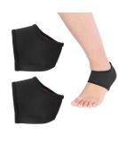 2 Pairs Moisturizing Heel Socks - Neoprene Compression Support for Dry Cracked Heels Pain Relief & Swelling Ease - Washable Ankle Brace - Buy Online on GoSupps.com