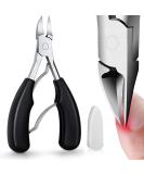 Professional Heavy Duty Nail Clippers for Thick and Ingrown Nails - Black - Buy Online on GoSupps.com