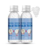 DIY Temporary Tooth Filling Kit for Missing or Broken Teeth - Moldable False Teeth Beads (2pcs) - Buy Online on GoSupps.com