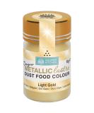 Squires Kitchen Metallic Lustre Dust Light Gold 6g - Premium Quality for Cake Decoration - Buy Online on GoSupps.com