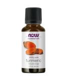 Now Foods Turmeric Essential Oil 1 fl oz (30 ml) - 100% Pure & Natural - Buy Online on GoSupps.com