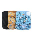 Hisprout Reusable Dog Skirt Diaper - Washable Durable Female Puppy Diapers (Large Dragonfly & Toucan Design) - Buy Online on GoSupps.com