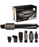 Remington Warm Air Brush AS7700 | 1200W Blow Dry & Style with 6 Attachments for Curls Volume & Smooth Hair | International Shipping Available - Buy Online on GoSupps.com
