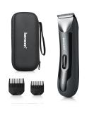 KENSEN Electric Groin Hair Trimmer for Men - Rechargeable Ball Shaver Groomer with Ceramic Blade Heads - Waterproof Clippers for Male Pubic Hair - Buy Online on GoSupps.com