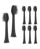 Buy 8er Meruyoo Replacement Brush Heads for Dental Hero Toothbrush Compatible with Dental Hero Sound Toothbrush Black 3 Pack - Buy Online on GoSupps.com